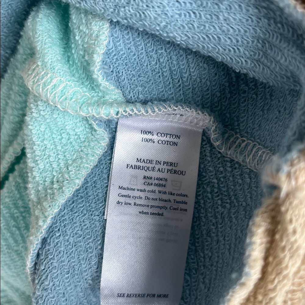 Faherty Soleil hoodie  Sunrise Hoodie medium excellent condition - Picture 11 of 11